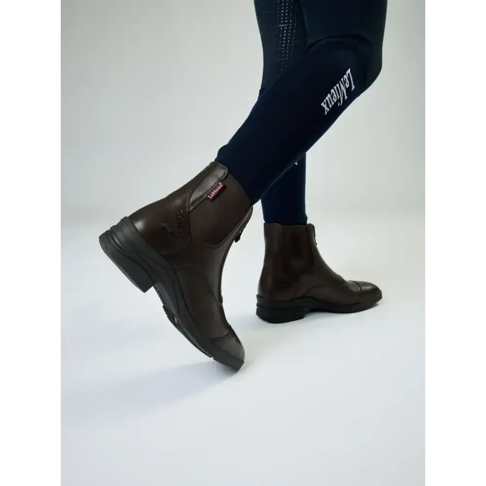 LeMieux Junior Zip Paddock Boot Brown Brown UK Child Shoe 1 Footwear