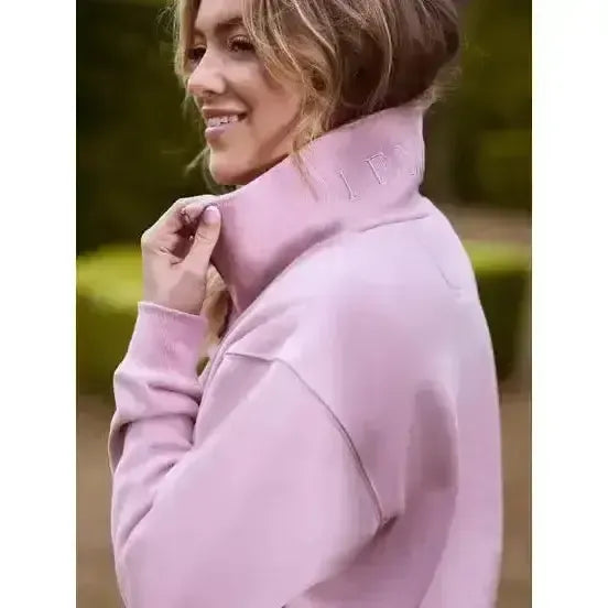 Lemieux Keira Quarter Neck Sweat Blossom Blossom UK 6 Jumpers