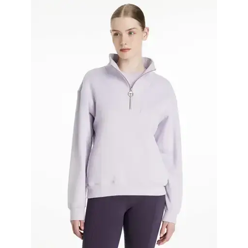Lemieux Keira Quarter Zip Sweat Lilac Lilac UK 6 Jumpers