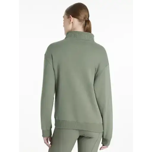 Lemieux Keira Quarter Zip Sweat Rosemary Rosemary UK 6 Jumpers