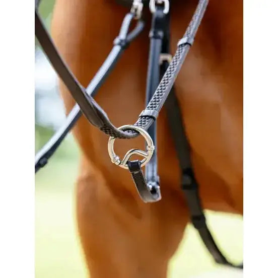 LeMieux Kudos Bridge Breastplate Havana Havana Cob Breastplates