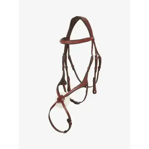 LeMieux Kudos Grackle Bridle Chestnut Chestnut Pony Grackle Bridles