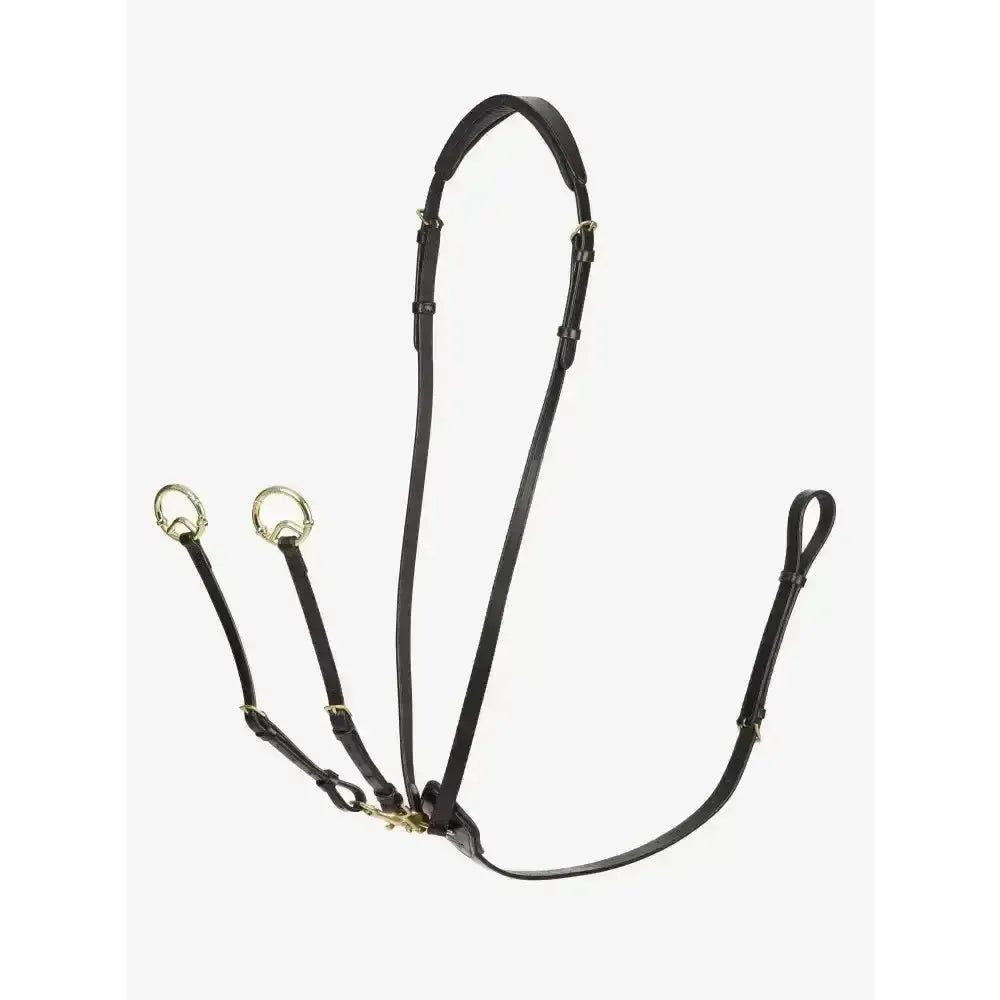 LeMieux Kudos Running Martingale Brown / Brass Pony Running Martingales