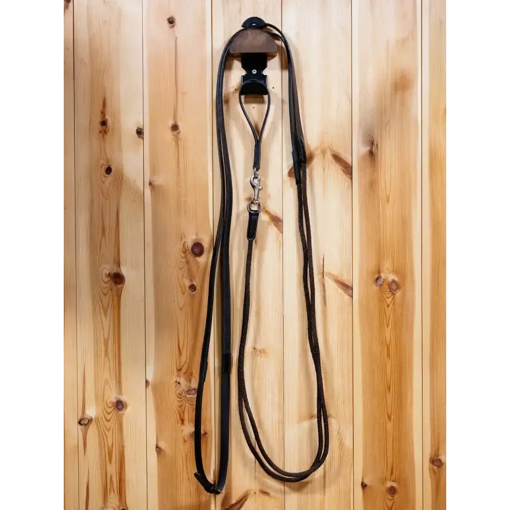 LeMieux Leather Draw Reins Brown Brown One Size Draw Reins
