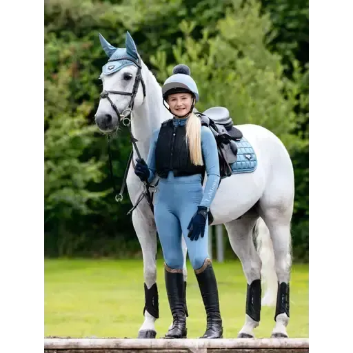 LeMieux Loire Classic Close Contact Square Ice Blue - Old Style Ice Blue Small/Medium Saddle Pads