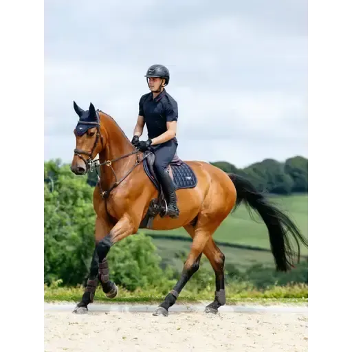 LeMieux Loire Classic Close Contact Square Navy Navy Small/Medium Saddle Pads