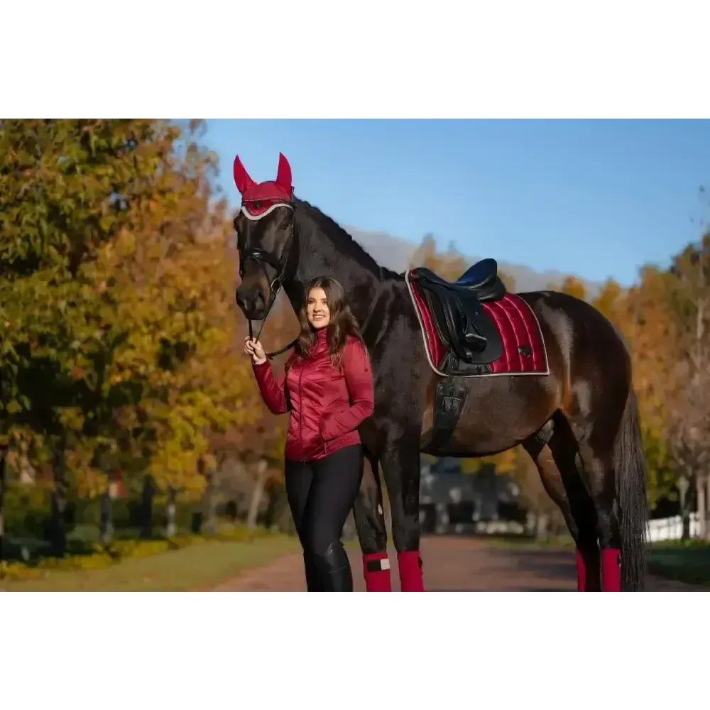 Lemieux Loire Classic Dressage Square Ember Small/Medium Ember Dressage Saddle Pads