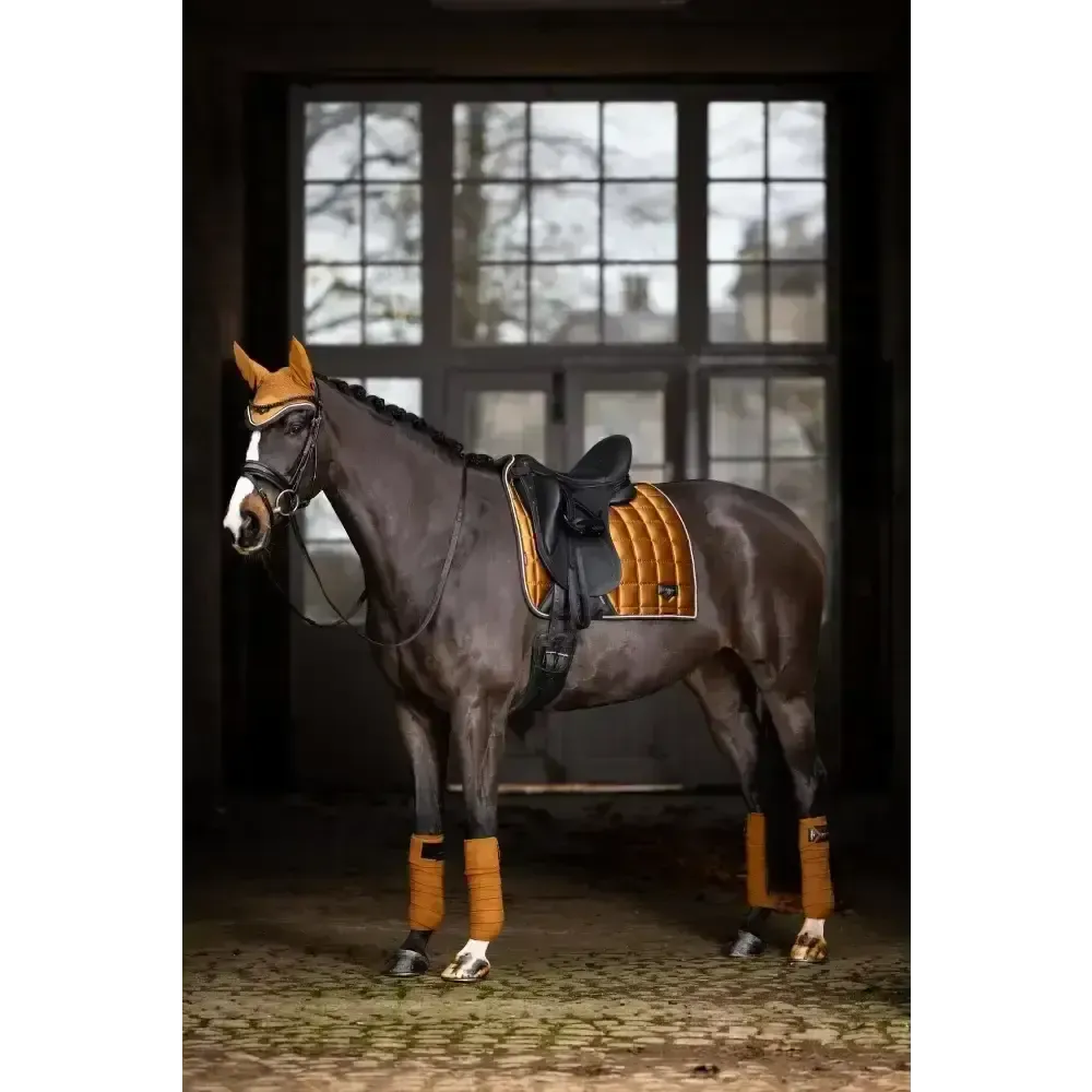 Lemieux Loire Classic Dressage Square Ginger Small/Medium Ginger Dressage Saddle Pads