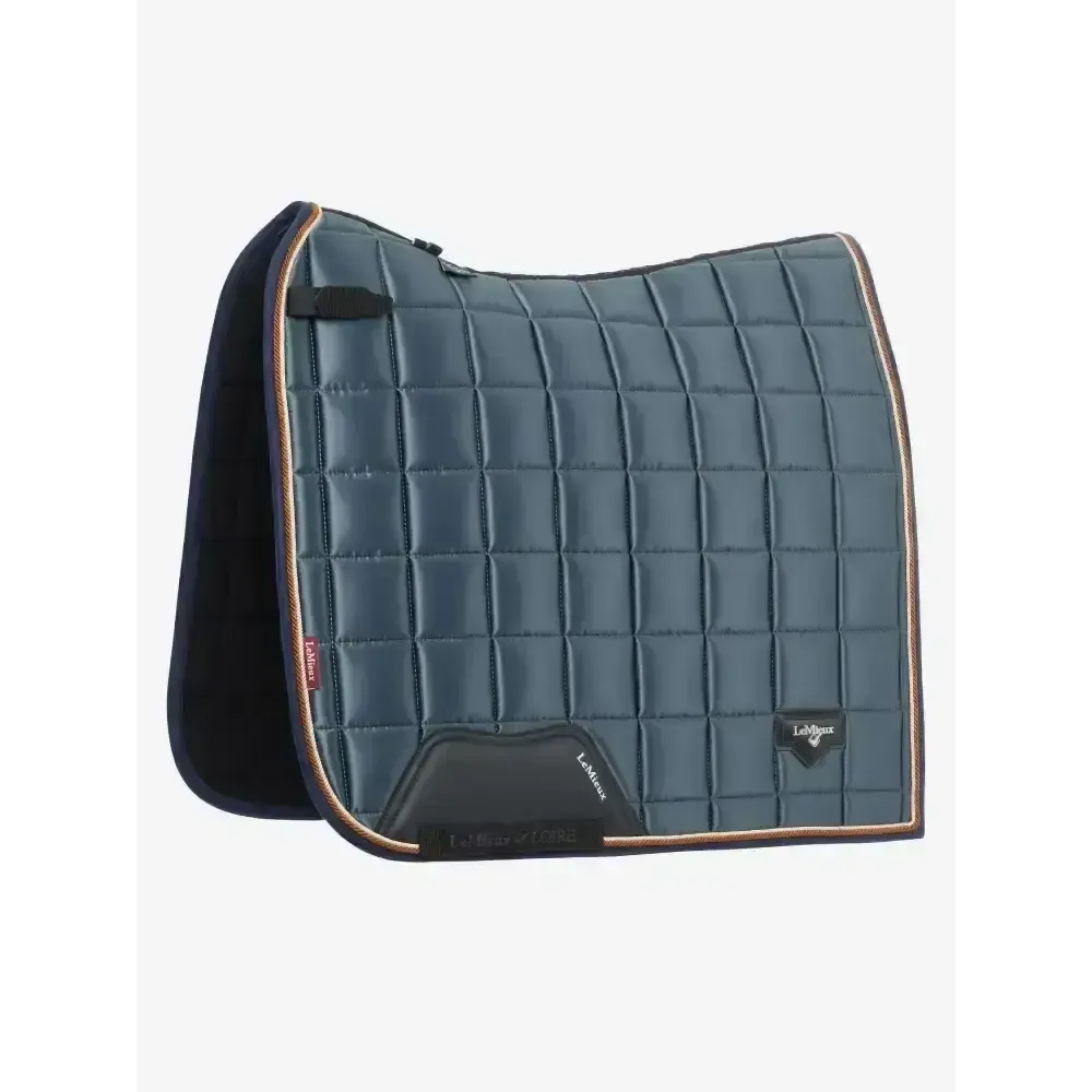 Lemieux Loire Classic Dressage Square Petrol Small/Medium Petrol Dressage Saddle Pads