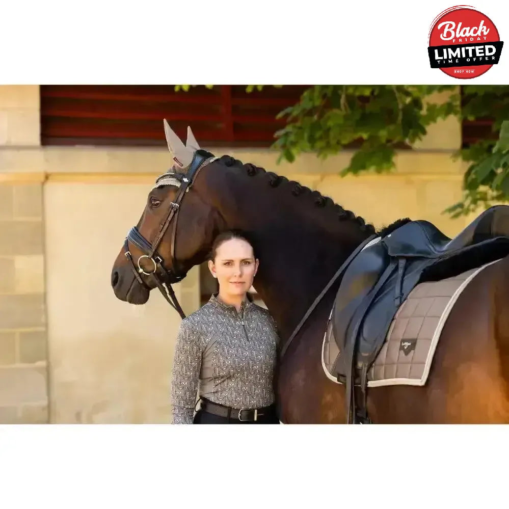 Lemieux Loire Classic Dressage Square Walnut Small/Medium Dressage Saddle Pads