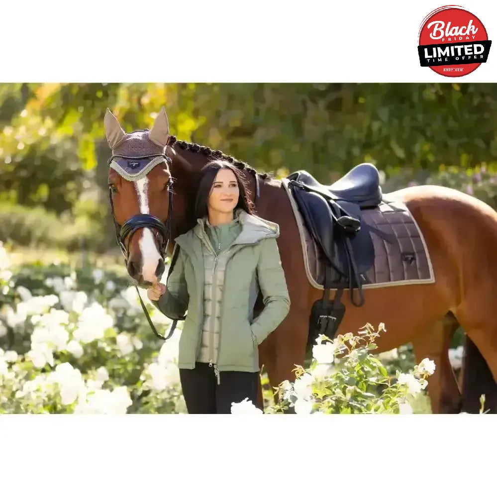 Lemieux Loire Classic Dressage Square Walnut Small/Medium Dressage Saddle Pads