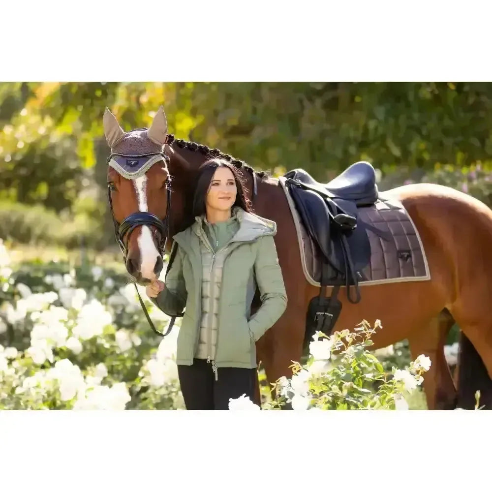 Lemieux Loire Classic Dressage Square Walnut Small/Medium Dressage Saddle Pads