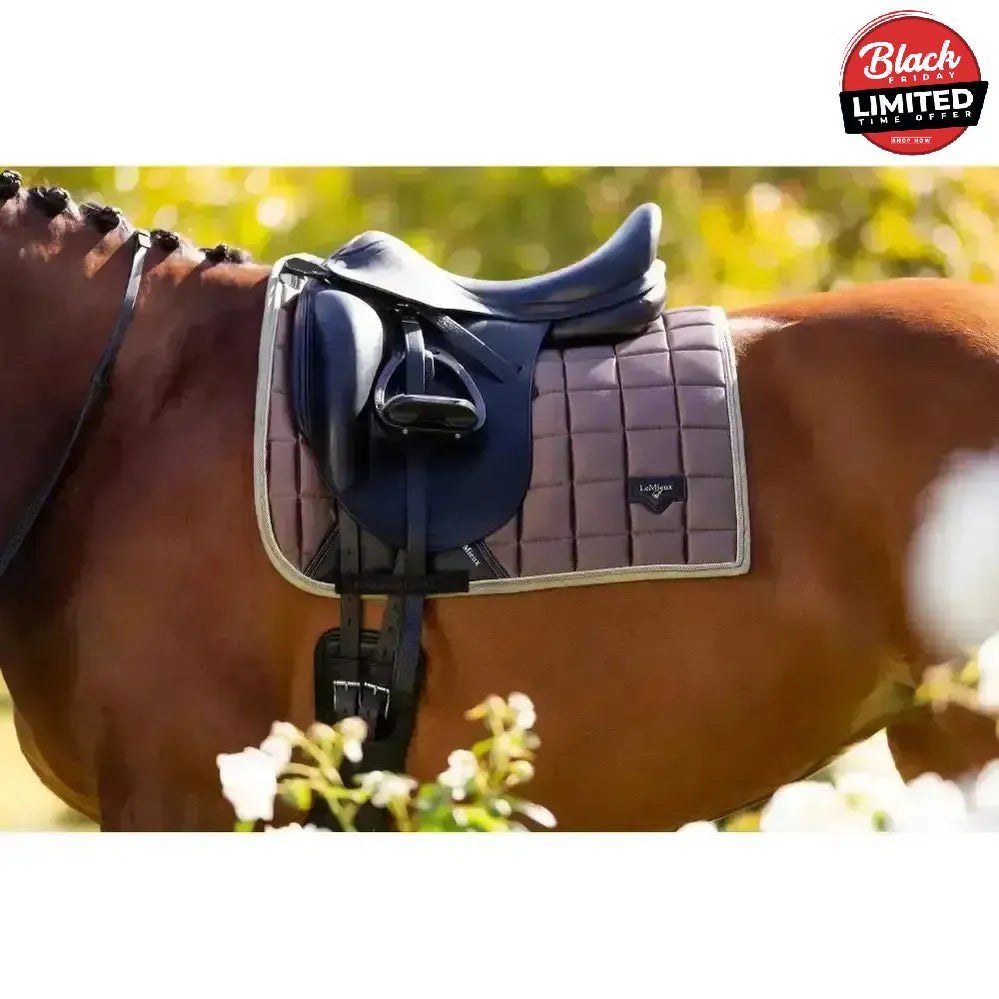 Lemieux Loire Classic Dressage Square Walnut Small/Medium Dressage Saddle Pads