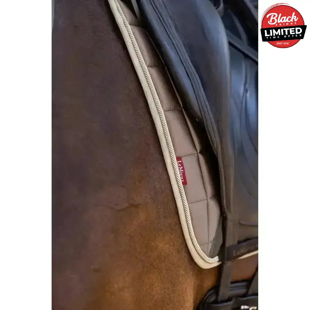 Lemieux Loire Classic Dressage Square Walnut Small/Medium Dressage Saddle Pads