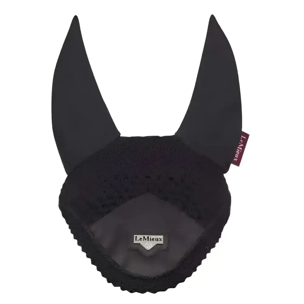 LeMieux Loire Fly Hoods Black Medium Horse Ear Bonnets