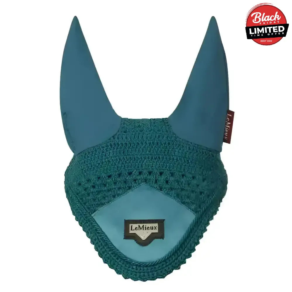 LeMieux Loire Fly Hoods Peacock X Large Horse Ear Bonnets