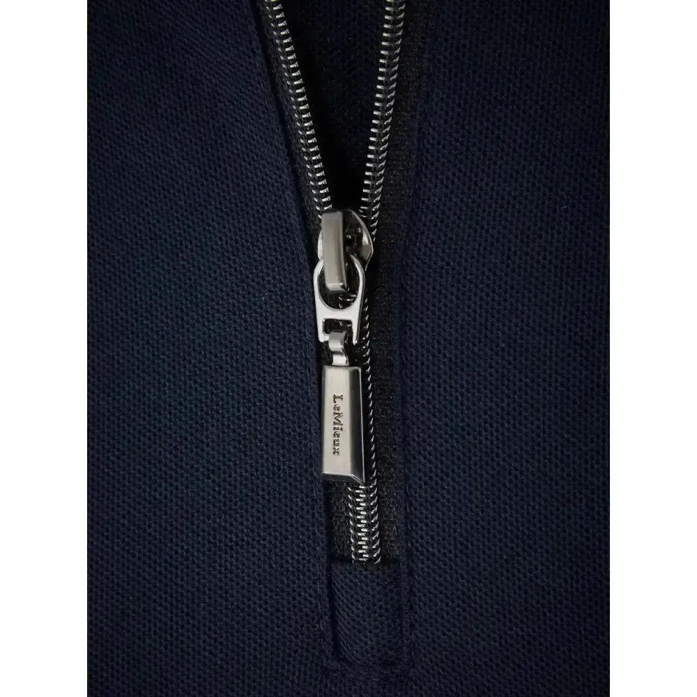 Lemieux Long Sleeve Sport Polo Shirt Navy 10 Polo Shirts & T Shirts