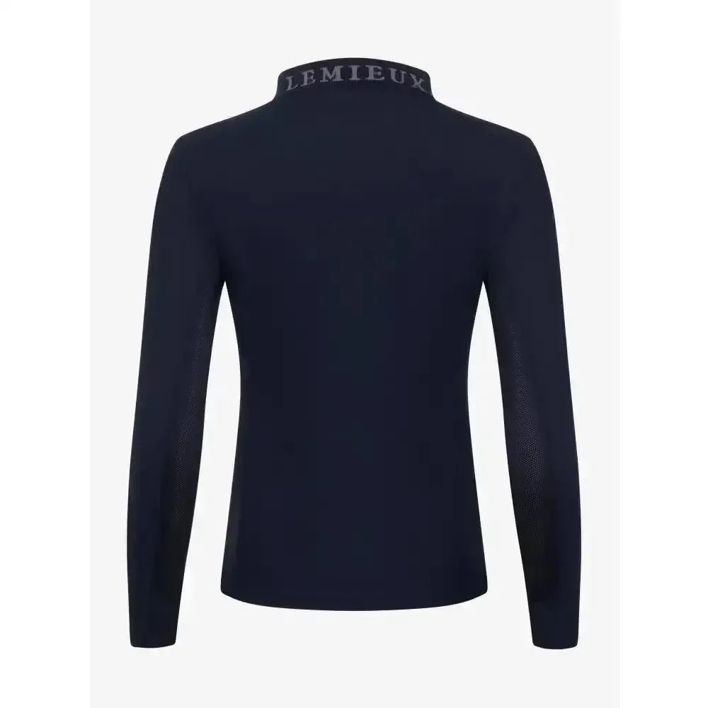 Lemieux Long Sleeve Sport Polo Shirt Navy 10 Polo Shirts & T Shirts