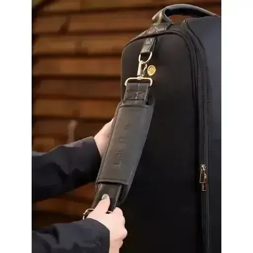 LeMieux Luxe Boot Bag Black Black One Size Riding Boot Bags