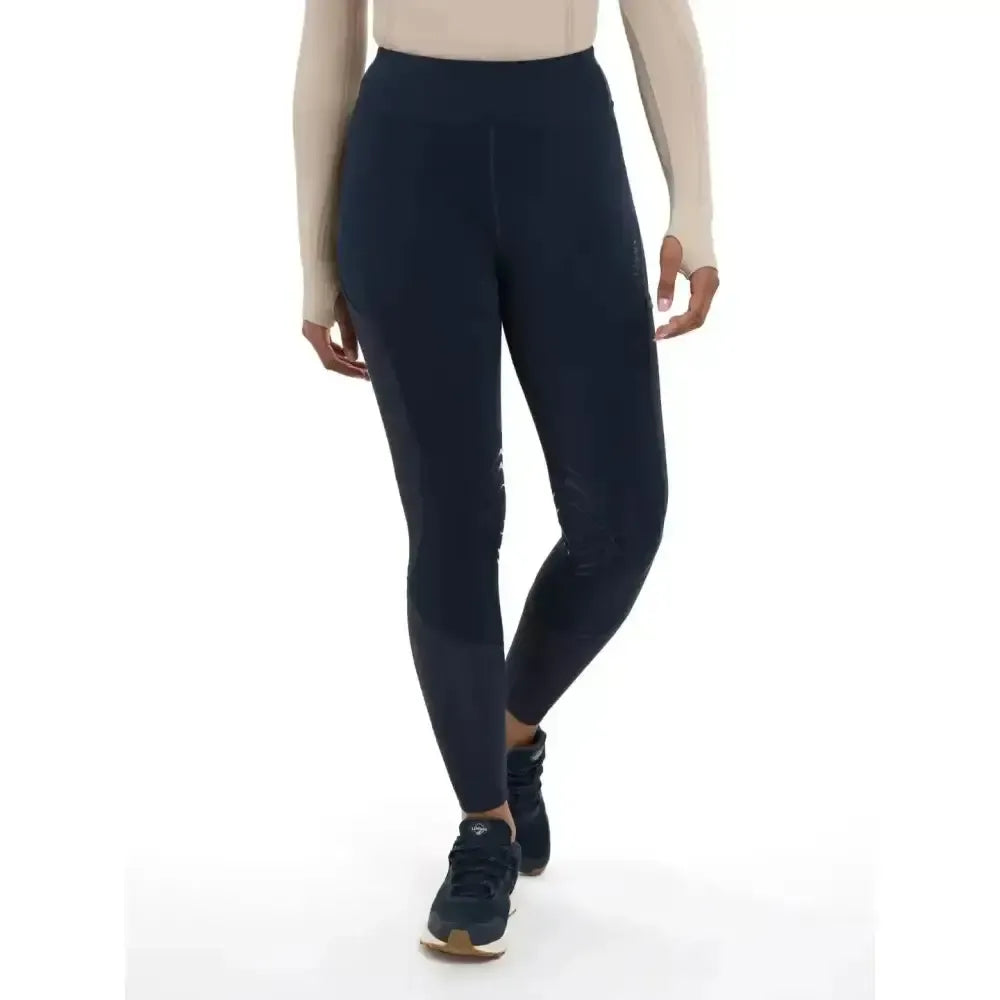 Lemieux Lydia Mesh Leggings Navy Navy UK 6 Riding Tights
