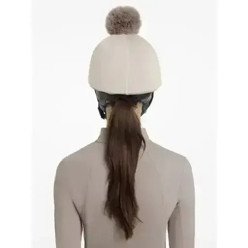 Lemieux Maria Mesh Hat Silk Almond Almond Hat Silks