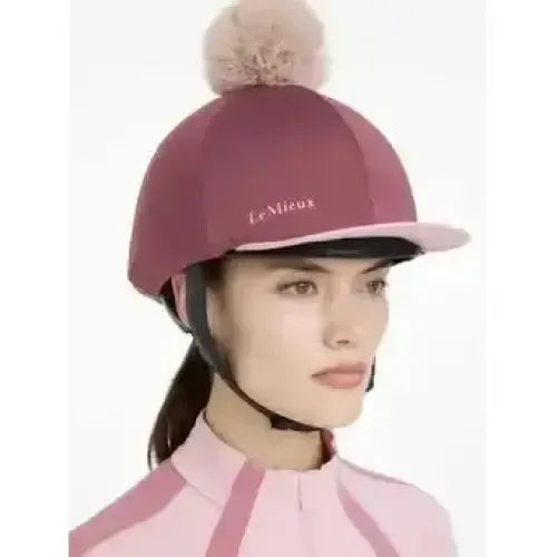 Lemieux Maria Mesh Hat Silk Rosewood Rosewood Hat Silks