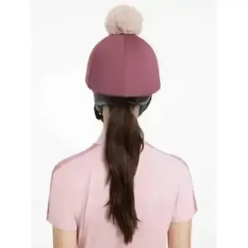 Lemieux Maria Mesh Hat Silk Rosewood Rosewood Hat Silks