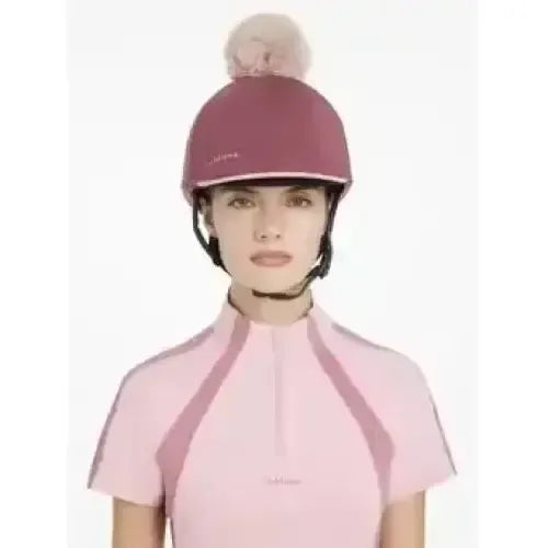 Lemieux Maria Mesh Hat Silk Rosewood Rosewood Hat Silks