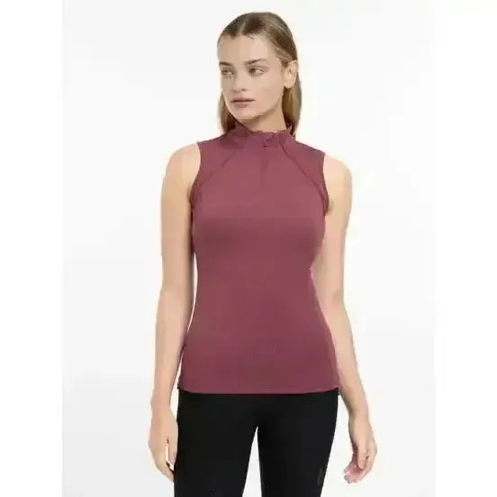 Lemieux Maria Mesh Sleeveless Baselayer Rosewood Rosewood UK 6 Base Layers