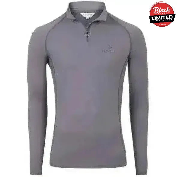 LeMieux Mens Base Layer Grey X Small Base Layers