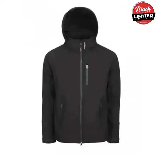 LeMieux Mens Elite Soft Shell Jacket Black X Small Black Outdoor Coats