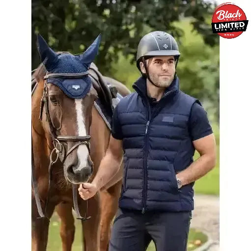 LeMieux Mens Gilet Navy X Small Navy Gilets