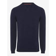 LeMieux Mens Knitted Round Neck Jumper Navy X Small Jumpers & Hoodies