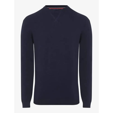 LeMieux Mens Knitted Round Neck Jumper Navy X Small Jumpers & Hoodies