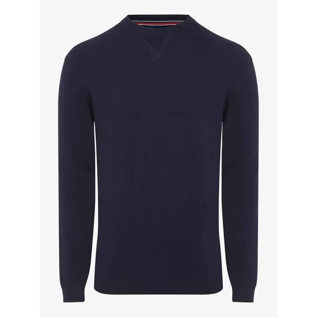 LeMieux Mens Knitted Round Neck Jumper Navy X Small Jumpers & Hoodies