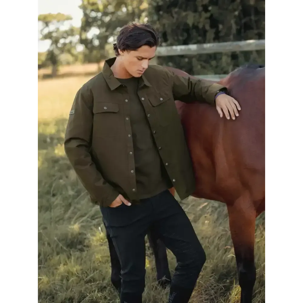 Lemieux Mens Showerproof Shacket Alpine Alpine X-Small Outdoor Jackets