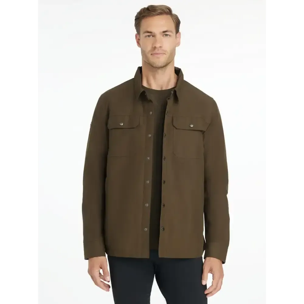 Lemieux Mens Showerproof Shacket Alpine Alpine X-Small Outdoor Jackets