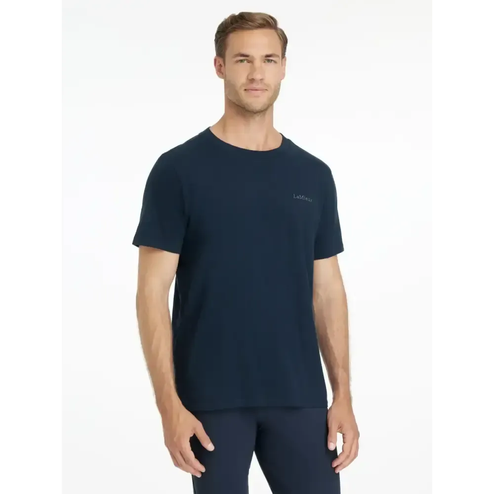 Lemieux Mens T-Shirt Navy Navy X-Small T Shirts
