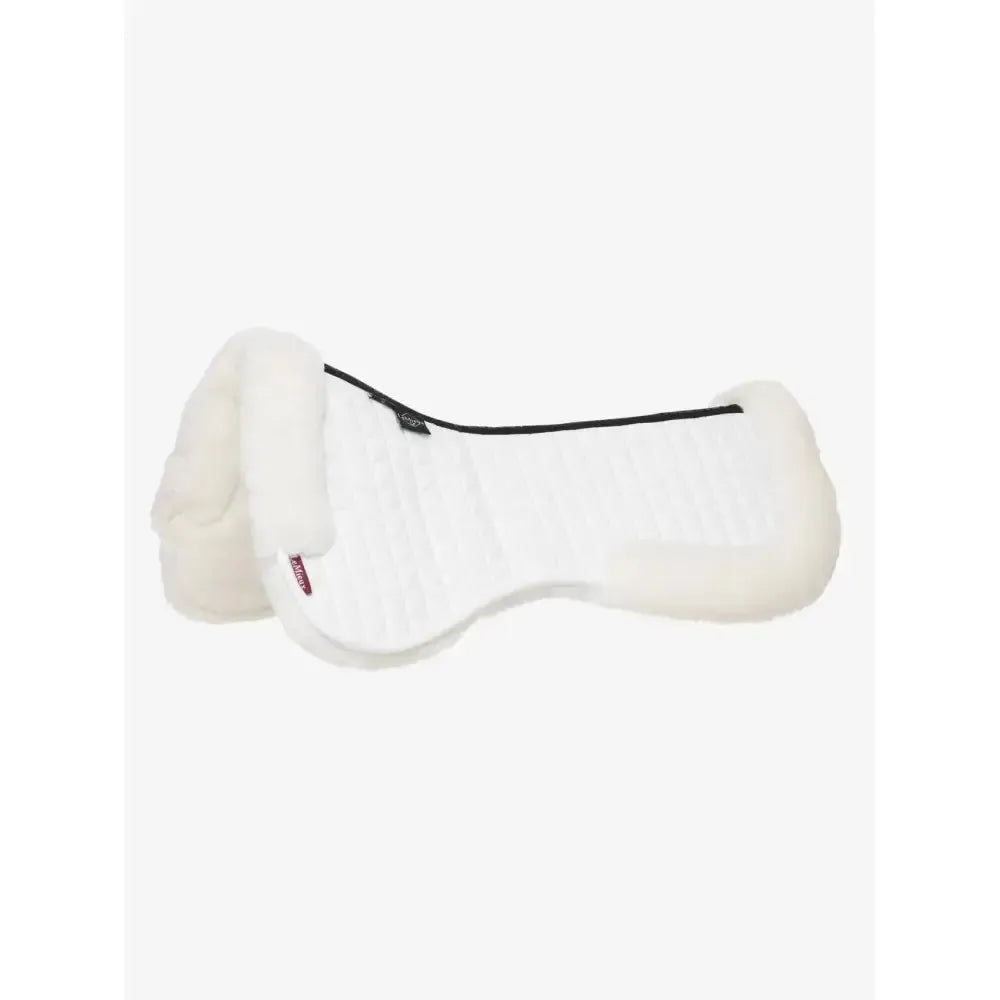LeMieux Merino+ Dressage Half Pad White/White Medium White/White Half Pads