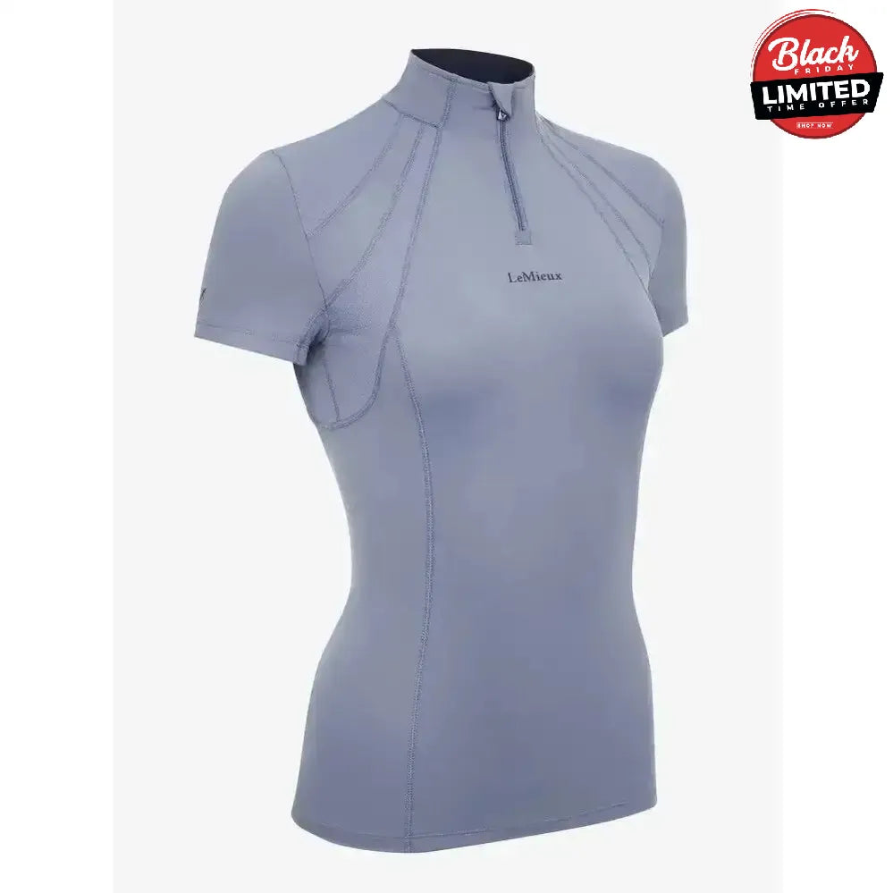 Lemieux Mia Mesh Short Sleeve Base Layer Jay Blue 14 Base Layers