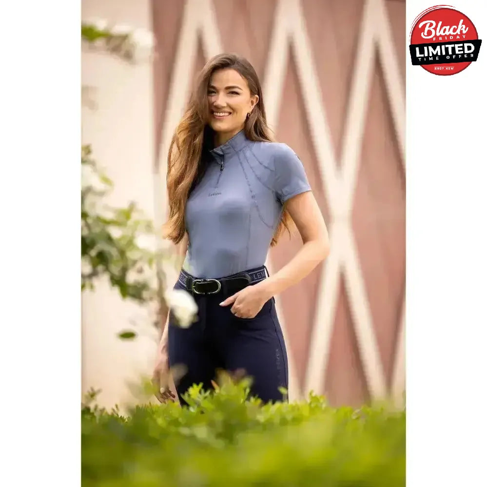 Lemieux Mia Mesh Short Sleeve Base Layer Jay Blue 14 Base Layers