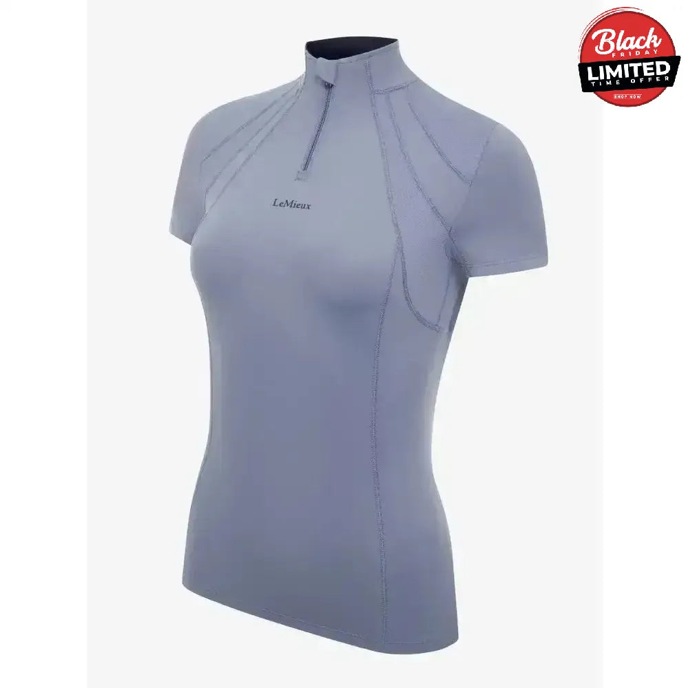 Lemieux Mia Mesh Short Sleeve Base Layer Jay Blue 14 Base Layers