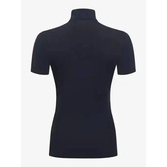 LeMieux Mia Mesh Short Sleeve Base Layer Navy UK 6 Navy Base Layers