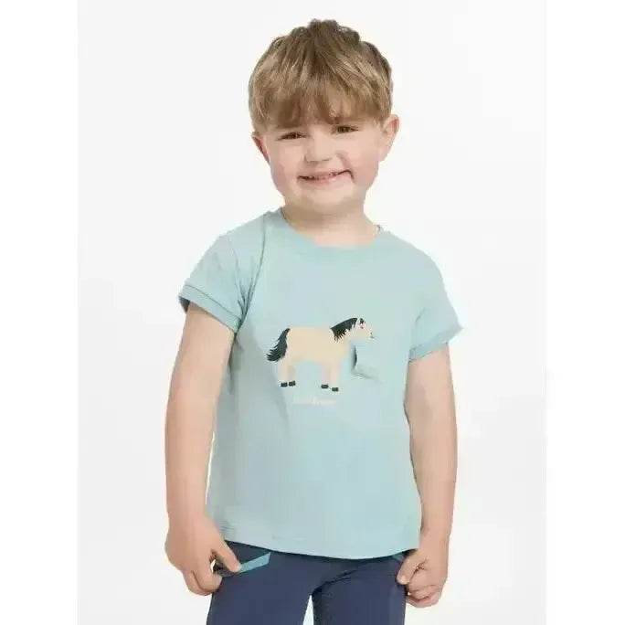 Lemieux Mini Alex Tee Aqua Aqua 5-6 Years T Shirts