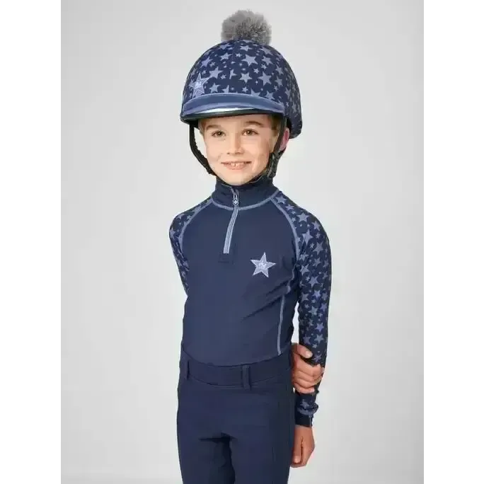 LeMieux Mini Base Layer Indigo 3-4 Years Indigo Base Layers