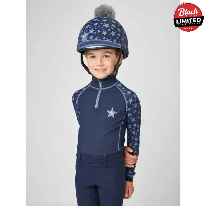LeMieux Mini Base Layer Indigo 3-4 Years Indigo Base Layers