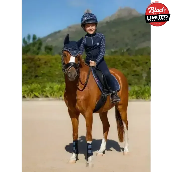 LeMieux Mini Base Layer Indigo 3-4 Years Indigo Base Layers