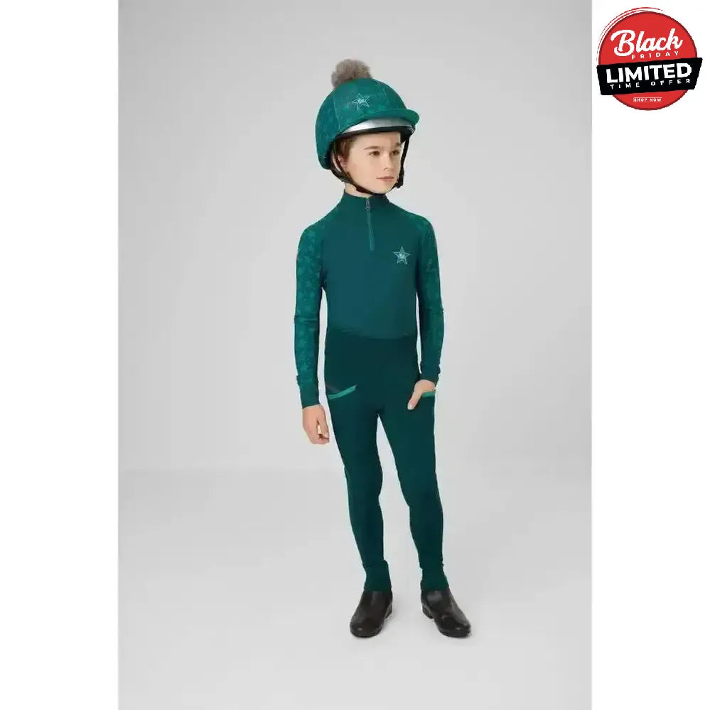 LeMieux Mini Base Layer Spruce Spruce 3-4 Years Base Layers