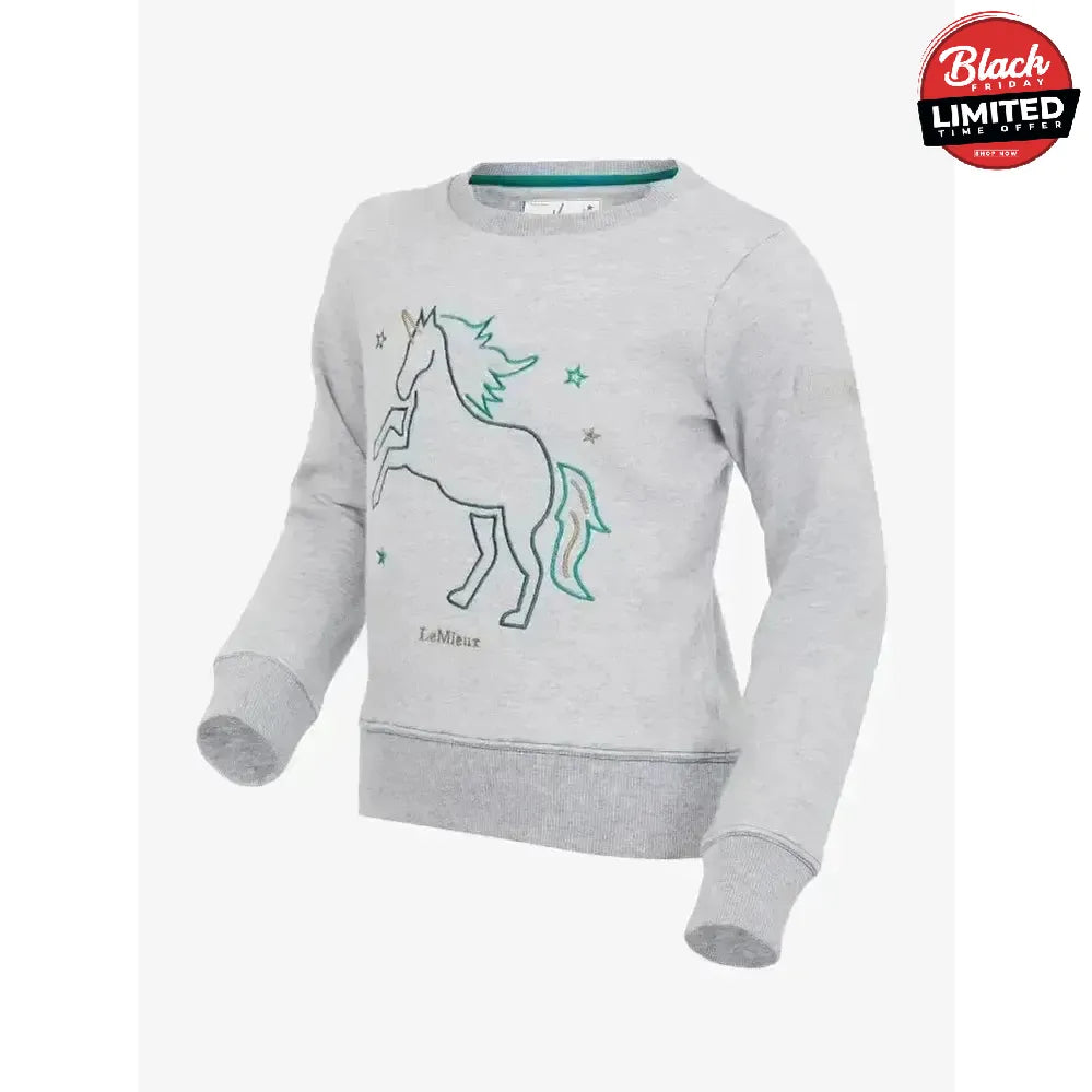 LeMieux Mini Camilla Crew Grey Grey 5-6 Years Coats & Jackets