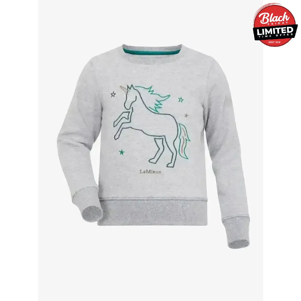 LeMieux Mini Camilla Crew Grey Grey 5-6 Years Coats & Jackets